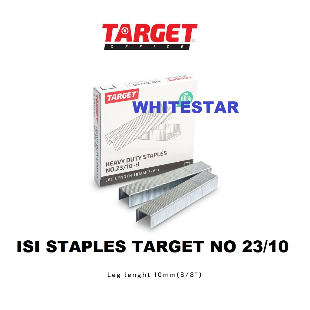 

isi staples / stapler target 23/10 atau 1210