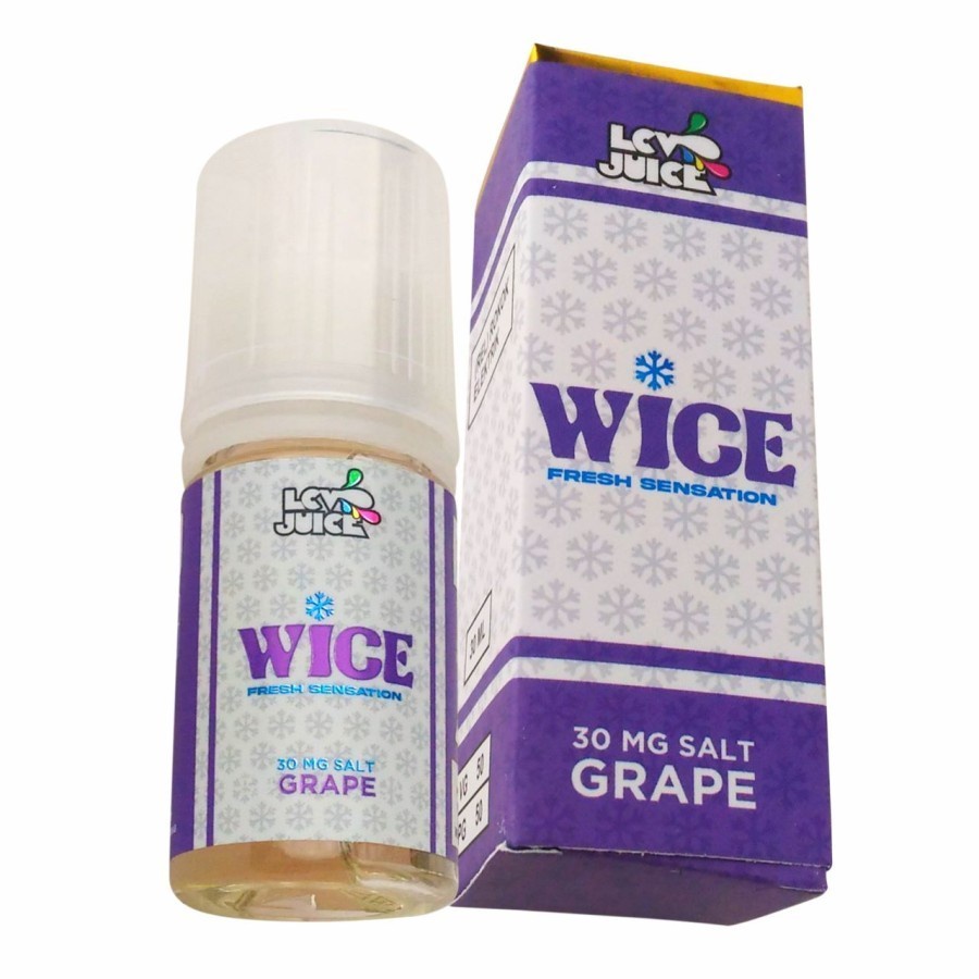 SALT LCV JUICE WICE GRAPE BY KING BREWERY 30MG 30ML