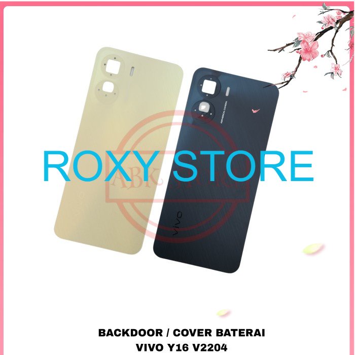 TUTUP BELAKANG BATERAI BACKDOOR BACKCOVER BACK CASING VIVO Y16 V2204