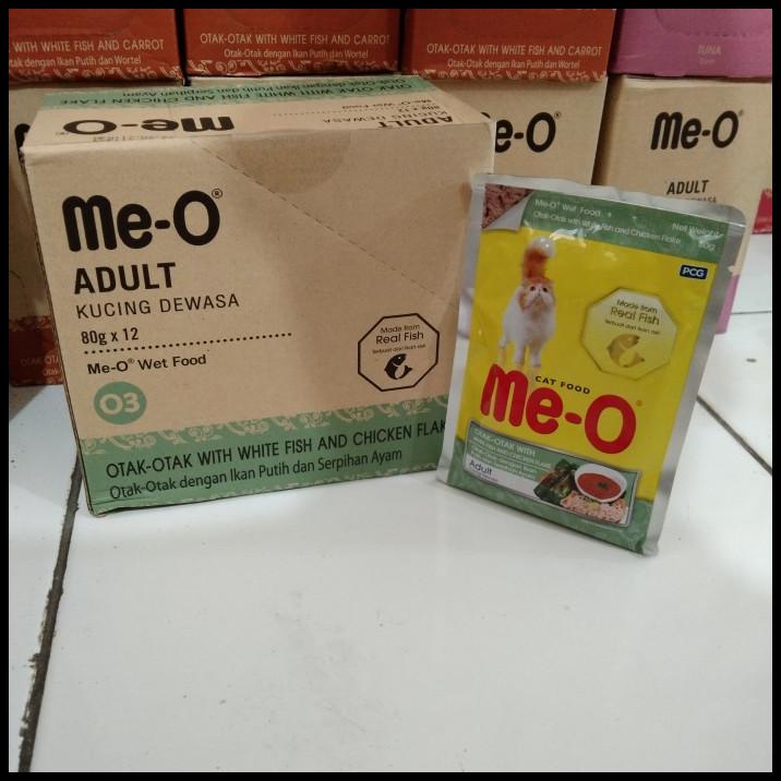 MEO SACHET 80GR - OTAK OTAK (1 BOX 12 PCS )