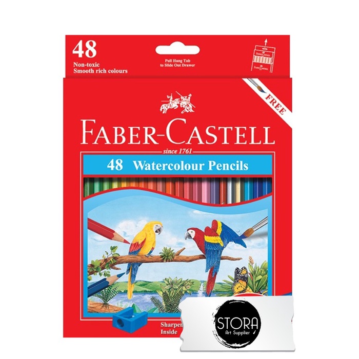 

FABER CASTELL WATERCOLOUR 48 / PENSIL WARNA CAT AIR