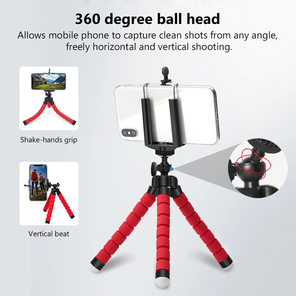 Tripod Mini Gorilla Holder U Fleksibel Flexible