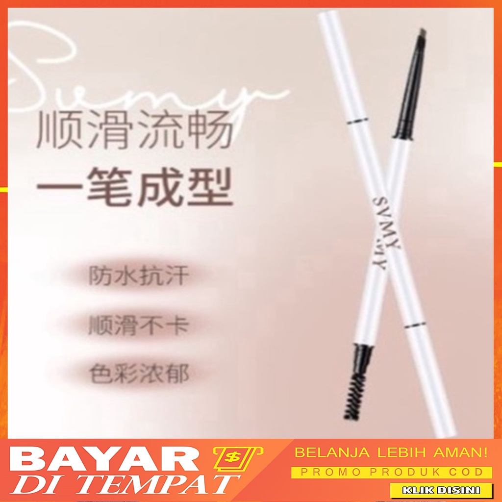 SVMY Pensil Alis Eyebrow Colors Double Heads Eyebrows DJ 863