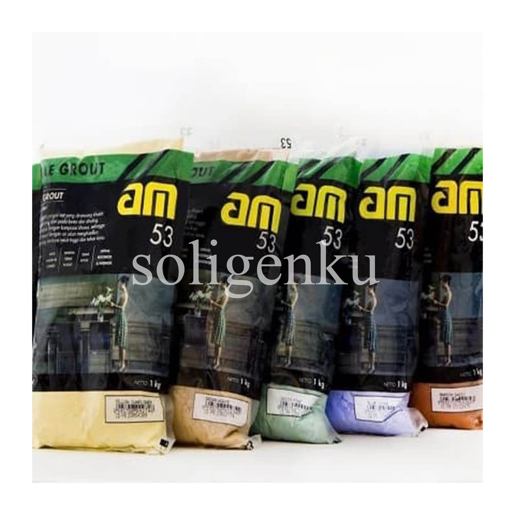 Nat Keramik AM 53 | Pengisi Nat | Tile Grout | Semen Warna | Pengisi Nat Keramik Berwarna