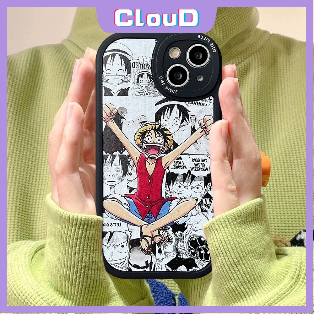 Soft Case Motif Anime One Piece Untuk Redmi 9A 10 9 10A 10C 9T 9C Note 11 11s Note 11Pro Note 9 10 Pro Max Plus Note 10s 10 8 8Pro 9Pro 9x 12 11Lite Casing Belakang Untuk Iphone