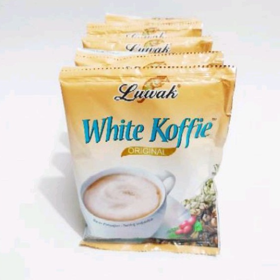 

Kopi Luwak White Coffee Original 20gr 1 Renceng isi 10