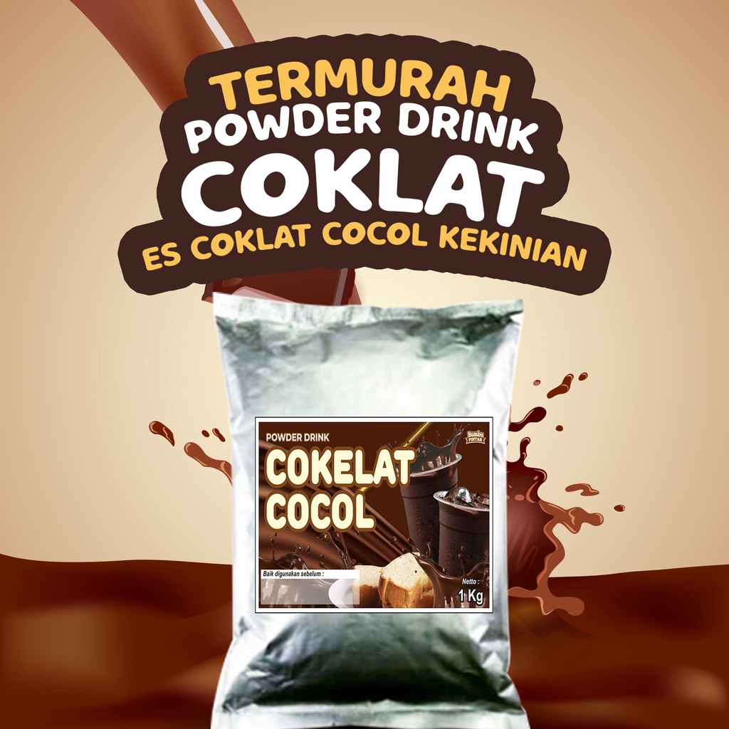 

BUBUK MINUMAN KEKINIAN ES COKLAT VIRAL BEST SELLER