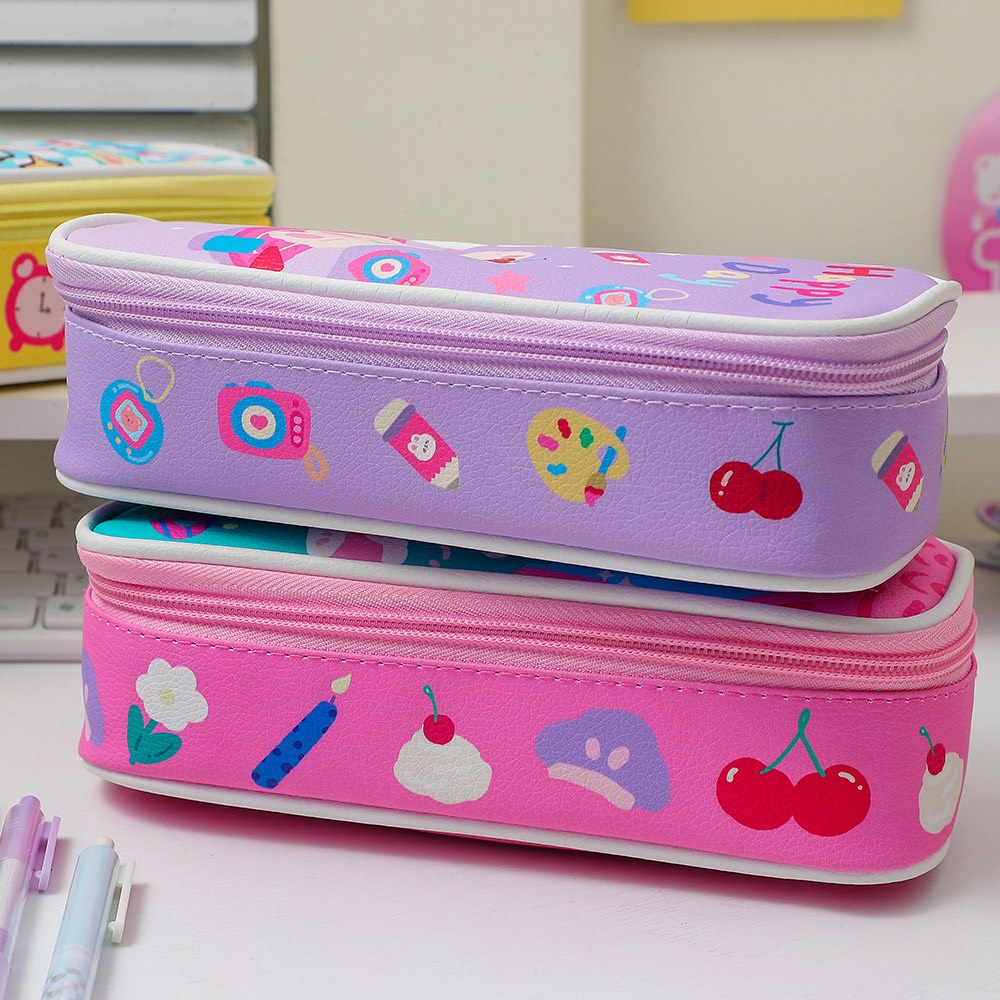 Kotak pensil korea style ATK08 tempat pen case bear