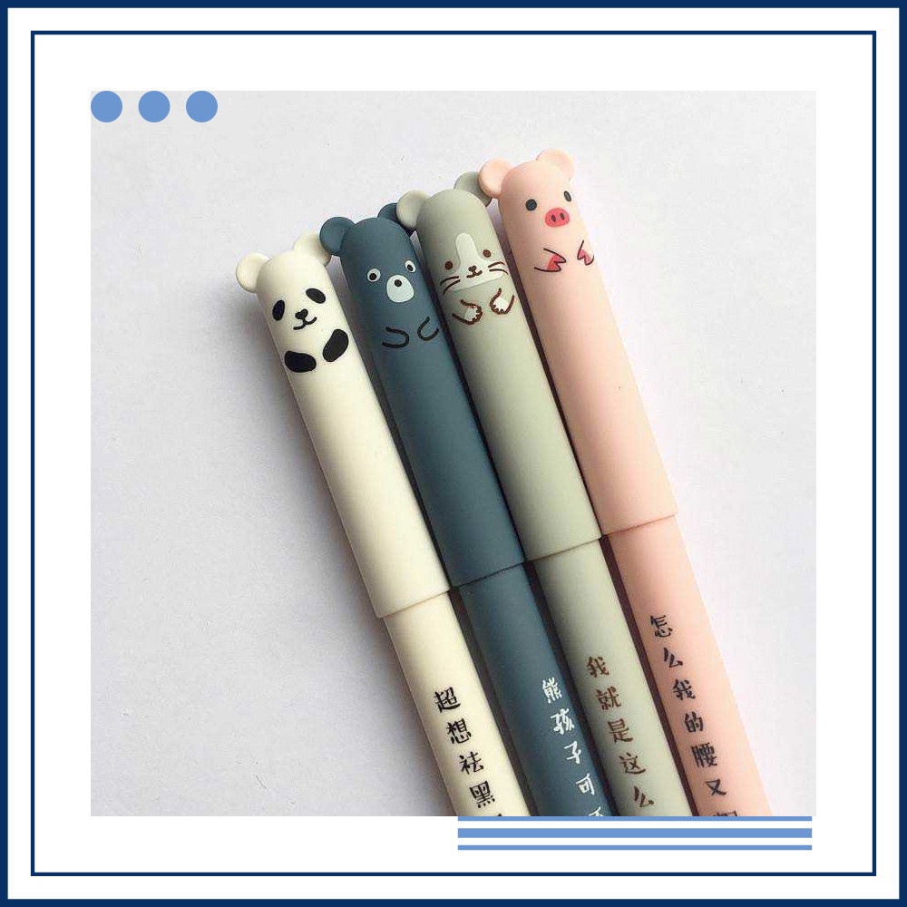 

Promo ZUIXUA Pena Pulpen Bolpoin Cute Animal 0.35mm Tinta Hitam 1 PCS - M1203 Keren