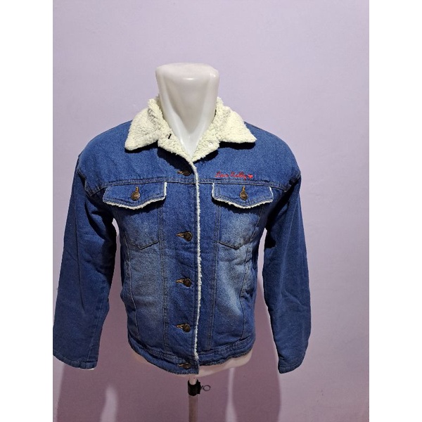 Jaket Jeans Love Rabby