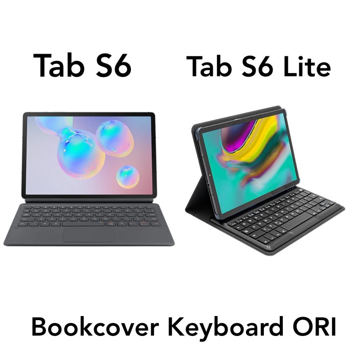 Keyboard Samsung Galaxy Tab S6 Keyboard Bluetooth S6 Lite Original Book Cover
