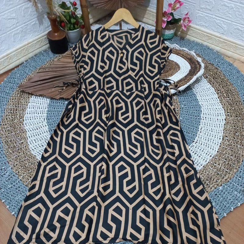 DRESS KIMONO VANESA TERBARU/DRESS MOTIF TERLARIS-13