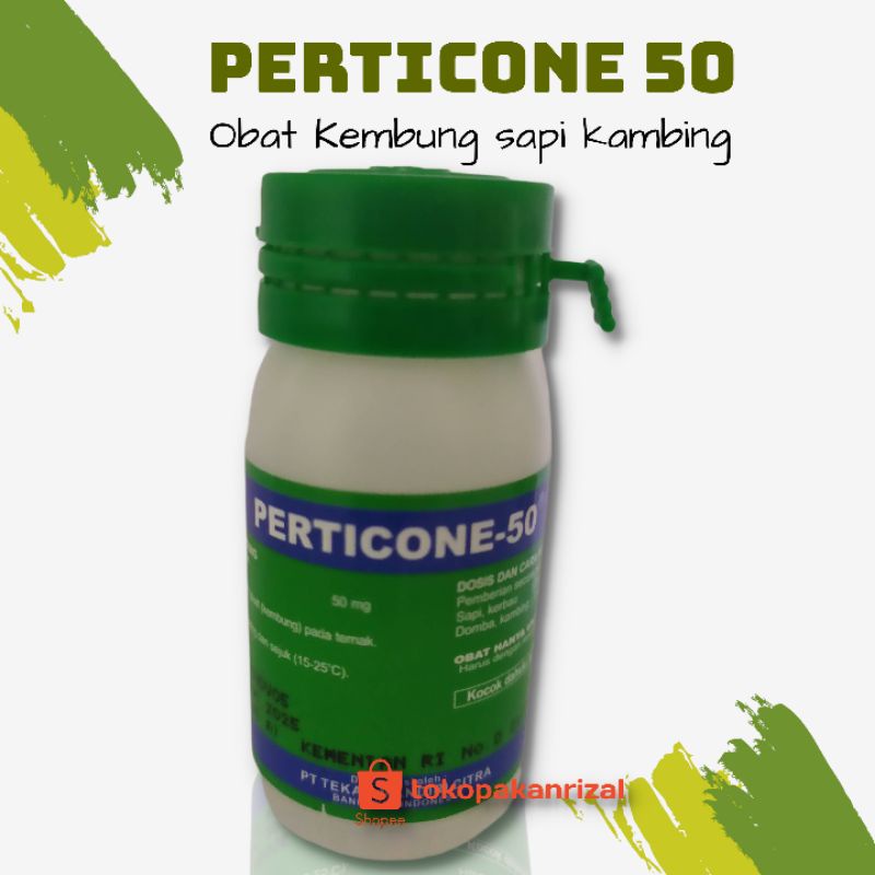 Perticone 50 obat kembung sapi kambing