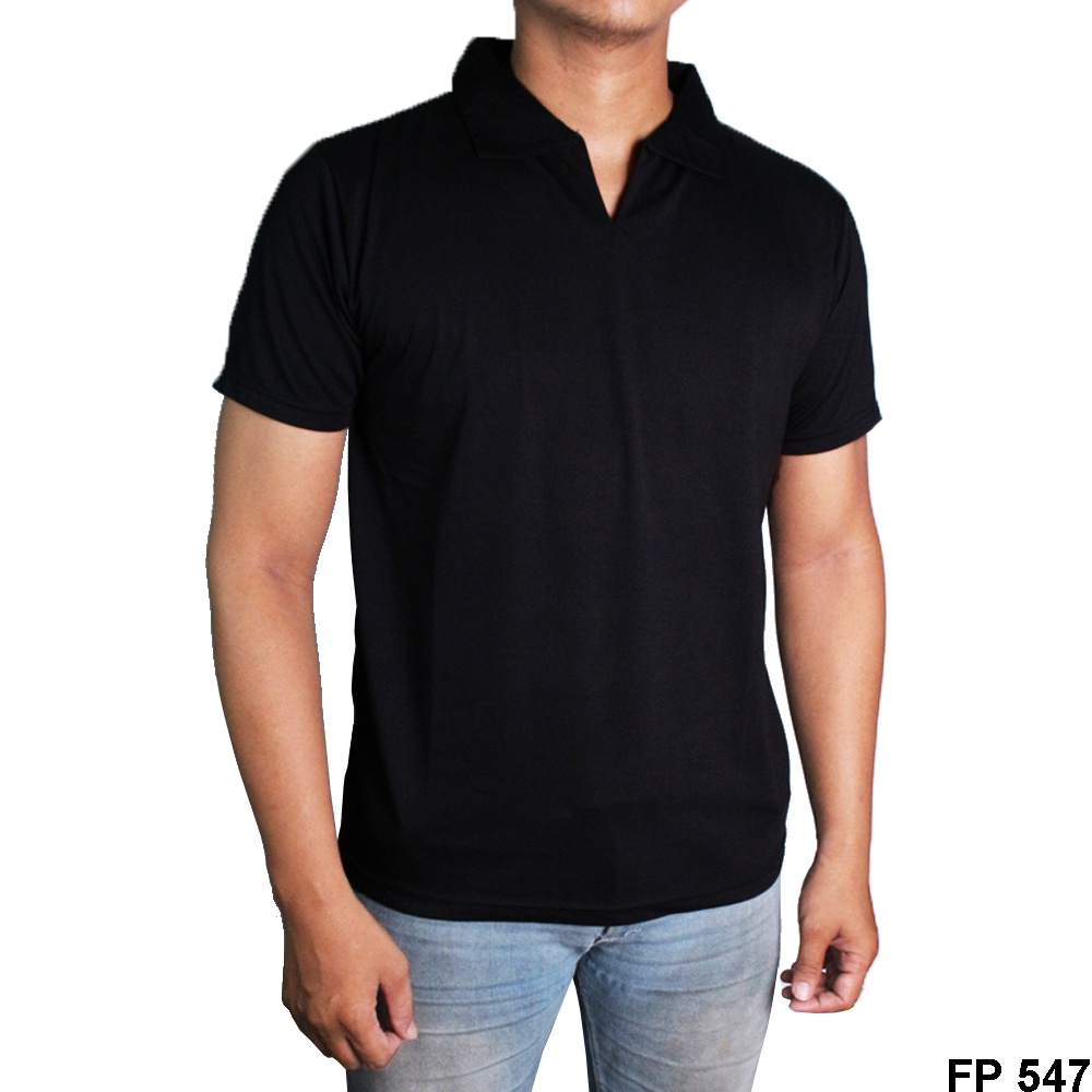 Kaos Polos Kerah Turkish Tua 100% Cotton Pique - POL 65