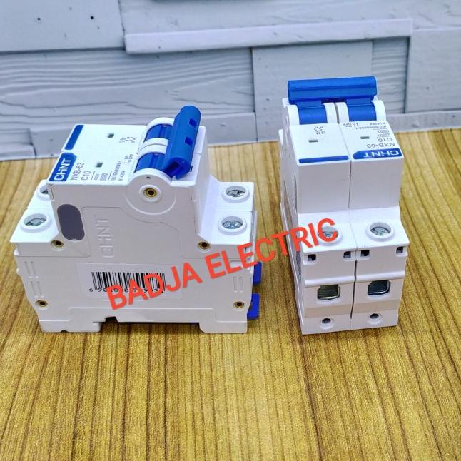 MCB Chint NXB 2P 6kA (10A atau 16A)