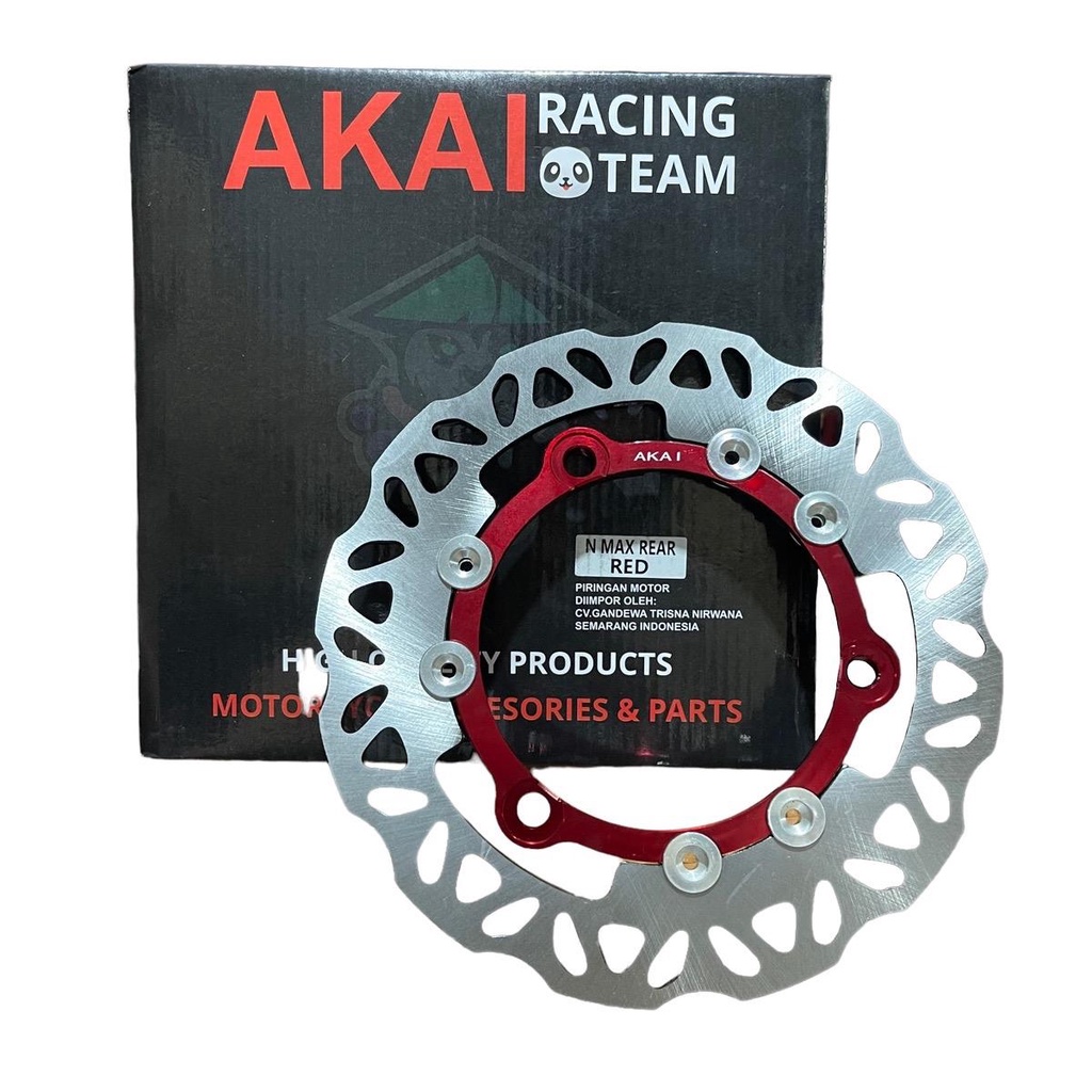 Akai Racing Atore - Piringan Disc Cakram Nmax Floating Cnc Akai Depan Dan Belakang