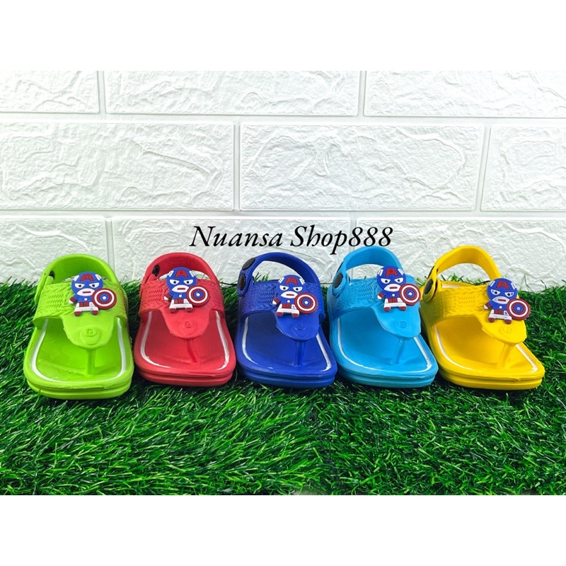 Sandal Gunung Anak Jepit Tali Belakang Laki Laki Karakter Baby Captain MEREK DULUX TERBARU UK 20-25 DX 329E