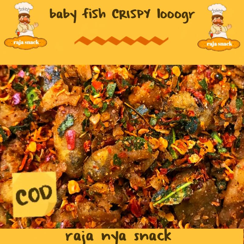 

baby fish crispy 1kg renyah gurih ikan pepetek