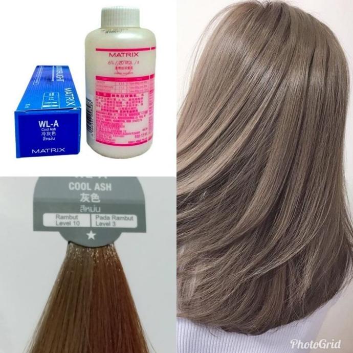 MATRIX WONDER LIGHT COOL ASH WL-A CAT PEWARNA RAMBUT D665DED43I