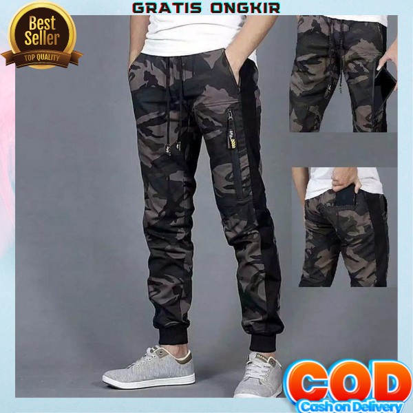 Joger Pant Trening Pria Wanita Sweatpant Jogger Pants Celana Joger Cowok Celana Trening Clana Traini
