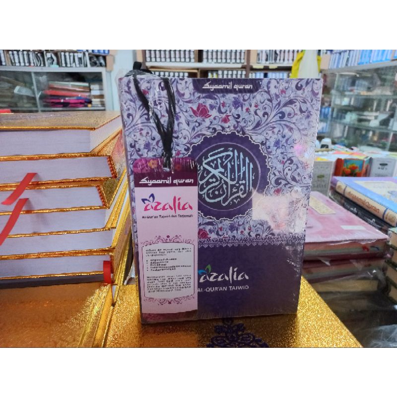 

AL-QURAN AZALIA TERJEMAH TAJWID SYAMIL QURAN MURAH