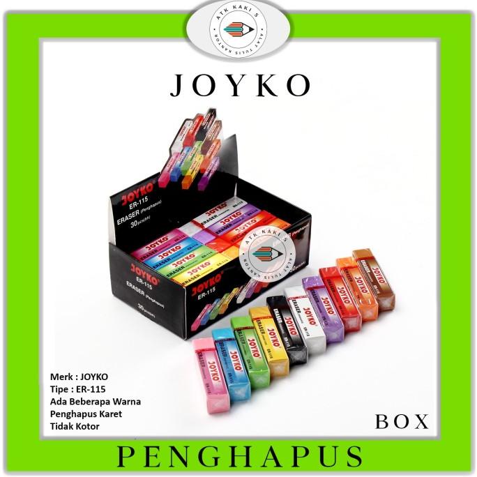 

TERLARIS JOYKO Penghapus Sedang ER-115 Berwarna - Box /ALAT TULIS AESTHETIC/ALAT TULIS SEKOLAH/ALAT TULIS SET/ALAT TULIS LENGKAP/ALAT TULIS ANAK/ALAT TULIS LUCU