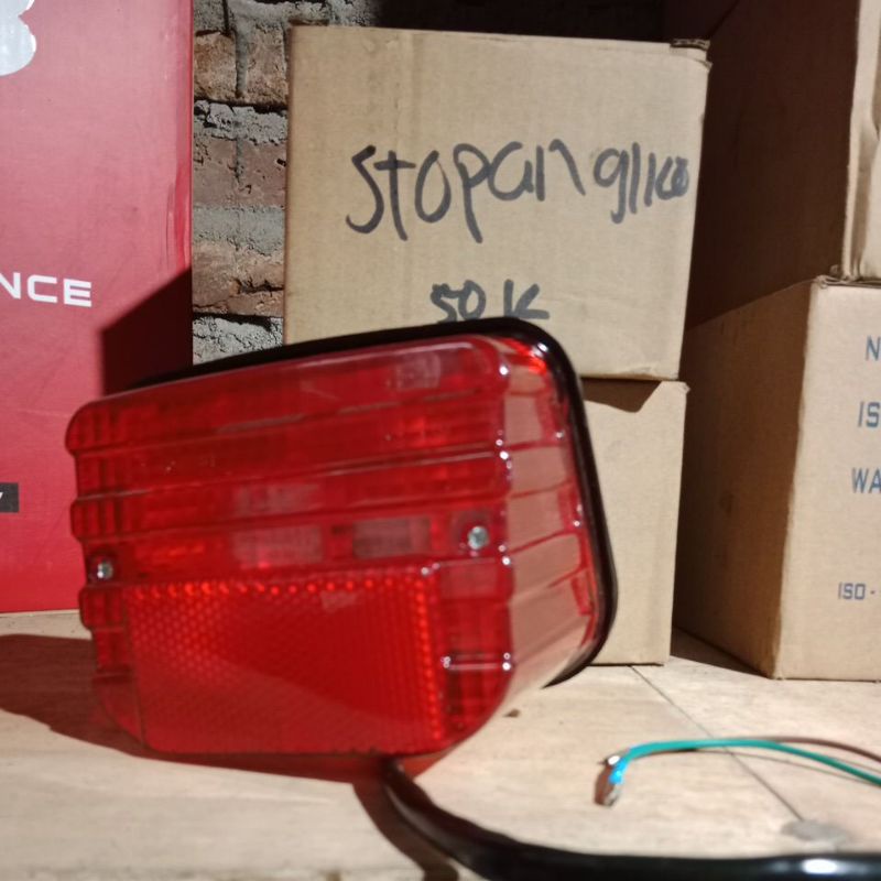stopan stoplamp gl100 gl 100 merah standart