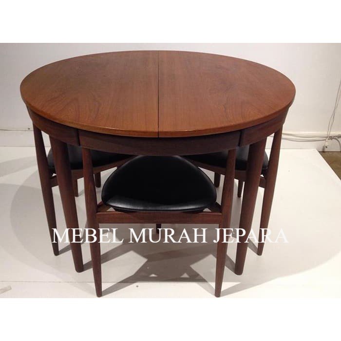 Set meja cafe, meja cafe , meja cafe bulat, meja cafe kayu jati