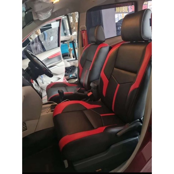 Sarung Jok Mobil Xenia/Avanza Depan,Tengah,Belakang Fullset Bahan Mbtech