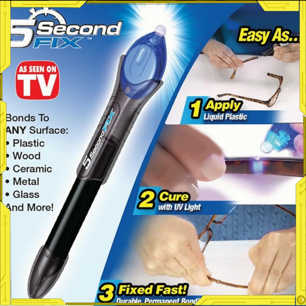 

Tool 5 Second Liquid-Plastic Wielding Tool Magic Glue Lem Ajaib -TL447