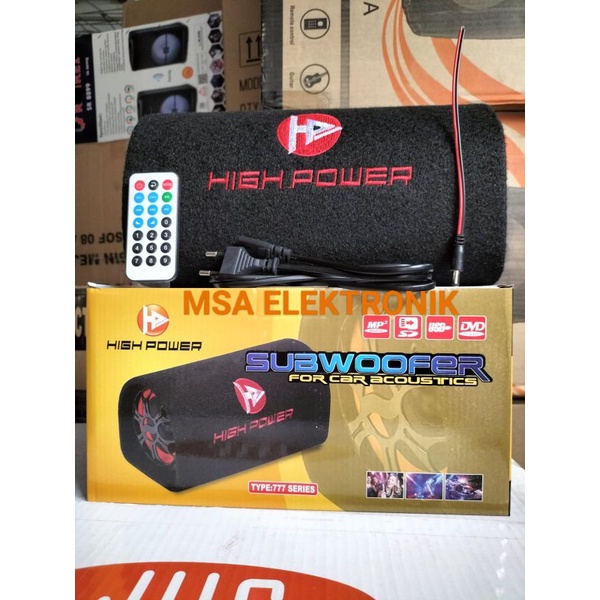 Speaker Portabel High Power Mobil