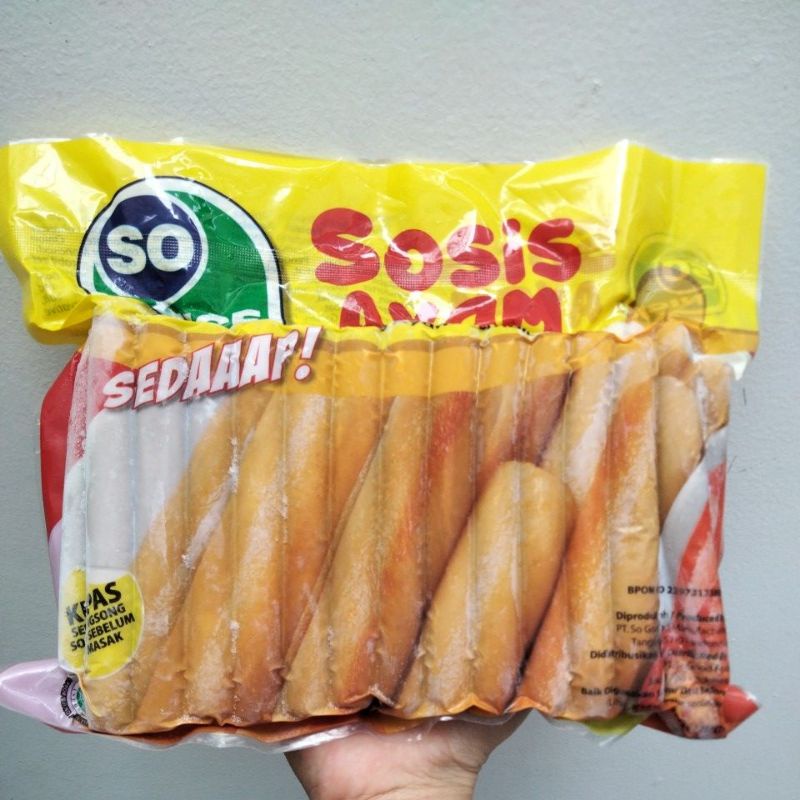 

So Nice Sosis 1kg isi 40pc