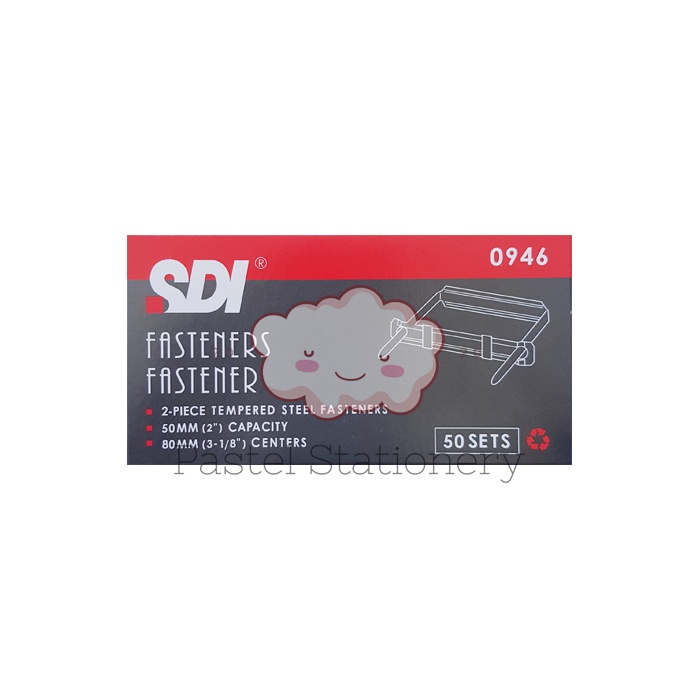 

Paper Acco Fastener Besi SDI 0946 - Pengikat Kertas SDI Kuat