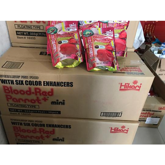 Hikari Blood Red Parrot Mini 333gr