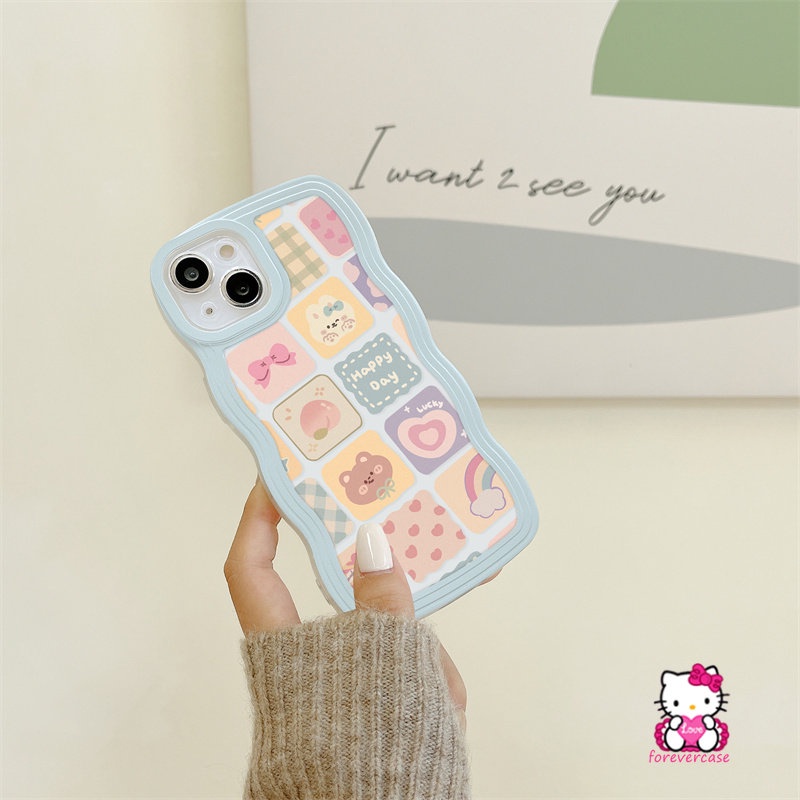 Soft Case Motif Kartun Beruang Untuk OPPO A55 A12 A74 A5 A9 A16s A96 A95 A5s A15 A57 A16K A16 A54 A7 A1k A77s A53 A3s A72 A76 A35E A35 A52 7 62