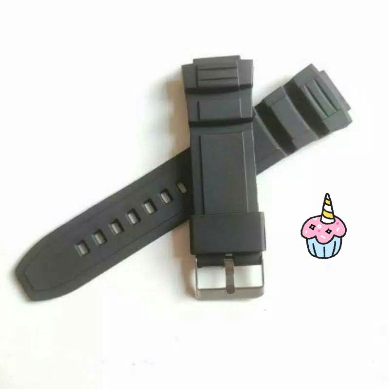 STRAP TALI JAM TANGAN SKMEI 1370 RUBBER STRAP JAM SKMEI 1370 FREE 2 PEN WARNA HITAM