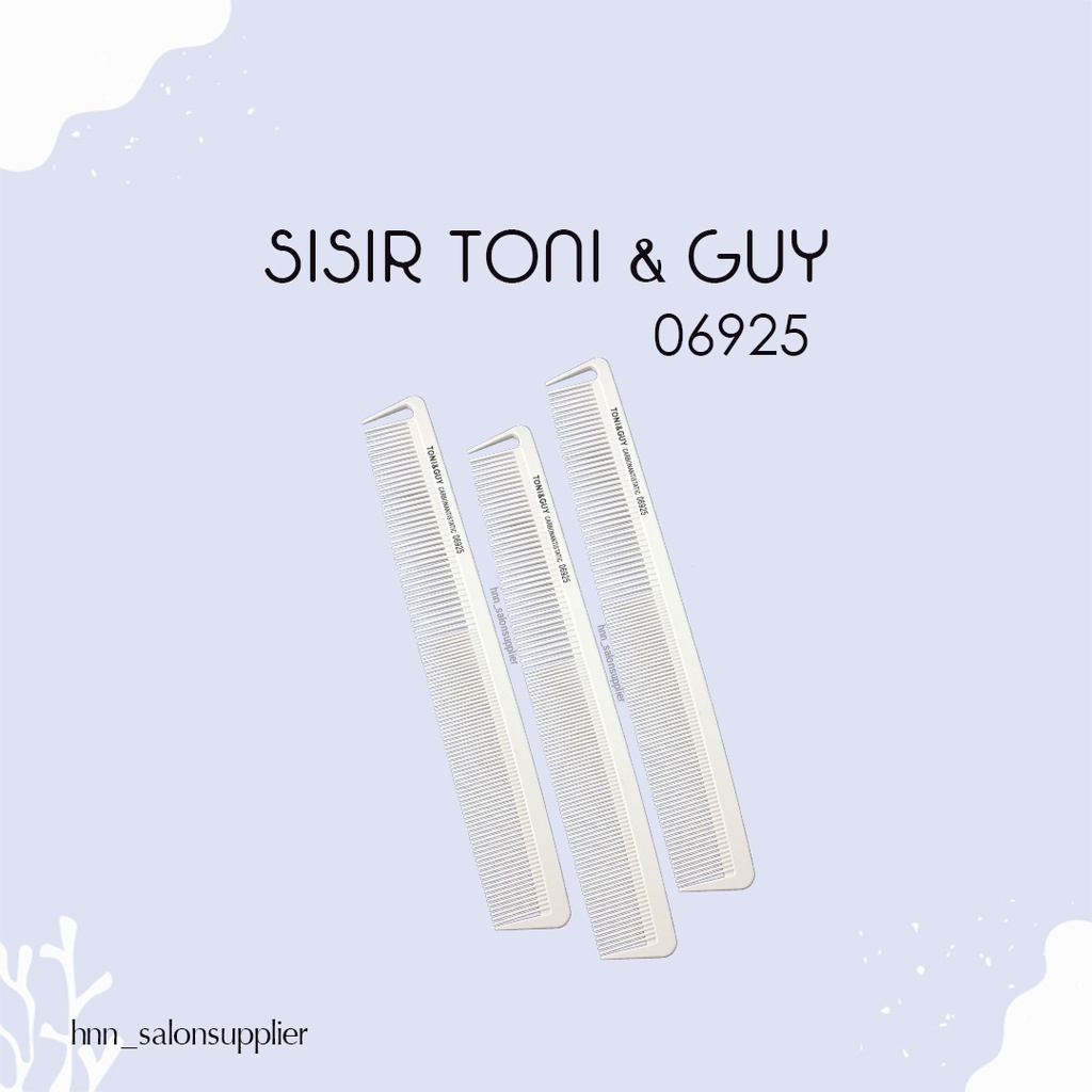 Alat Sisir Potong Rambut Salon Professional Toni and Guy Carbon Antitastic 06925