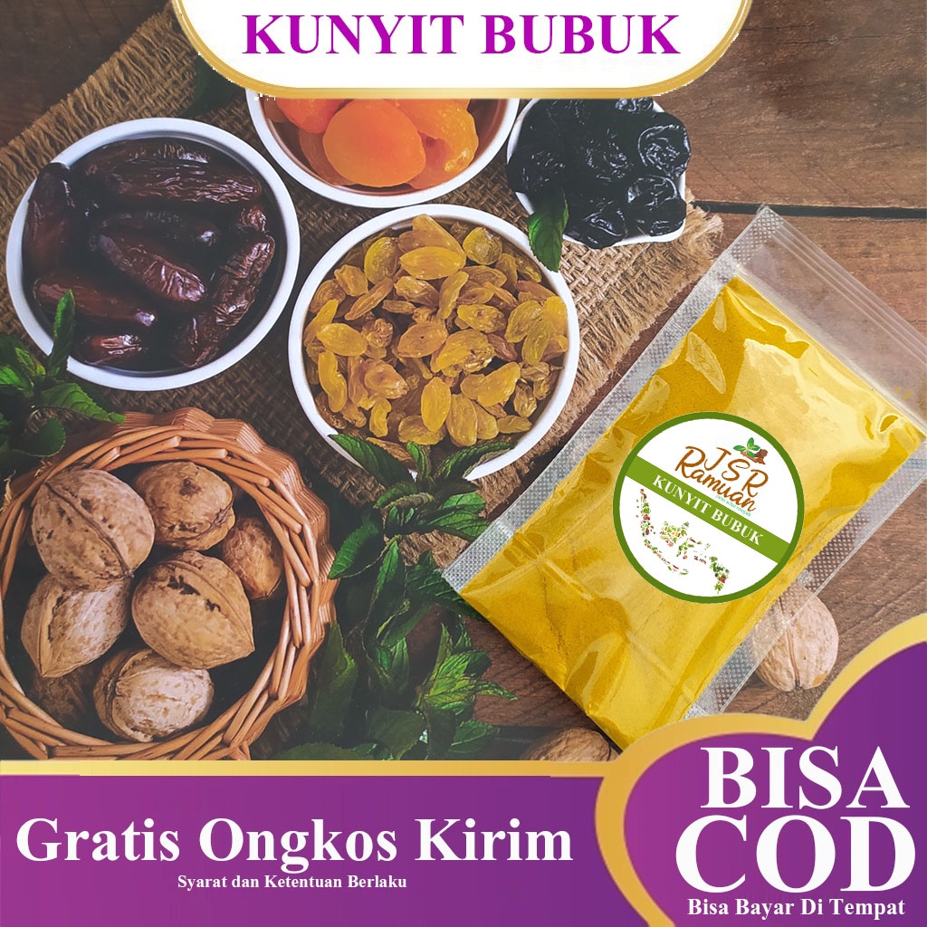 

Kunyit Kuning Bubuk Original - Curcuma Longa - By RAMUAN JSR