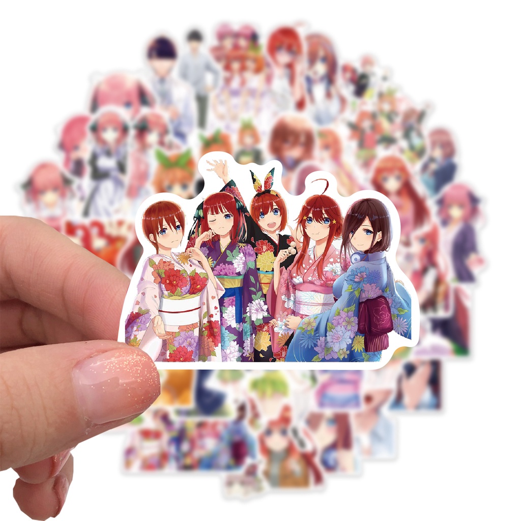 QQ001 – Sticker Stiker Anime Manga Cosplay The Quintessential Quintuplets