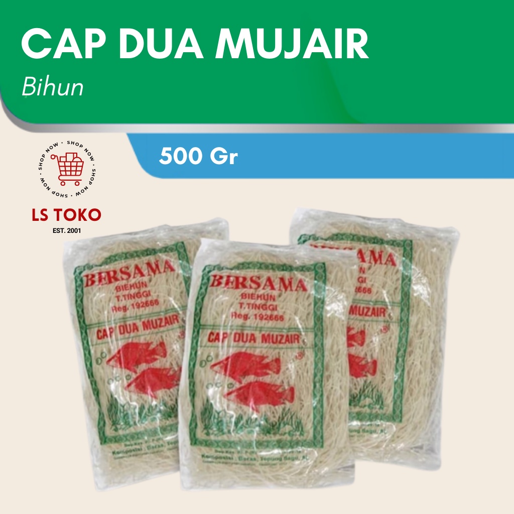 

Bihun cap dua mujair 300gr