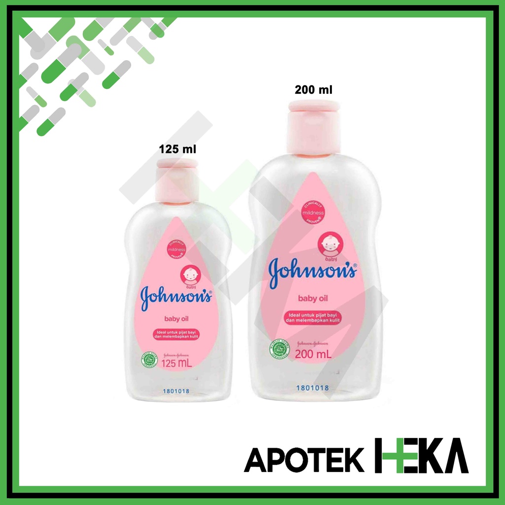 Johnsons Baby Oil - Minyak Bayi (SEMARANG)