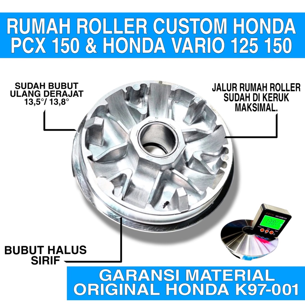 Jual RUMAH ROLLER CVT PCX 150 K97 LOKAL ADV 150 BIG PULLEY VARIO 150