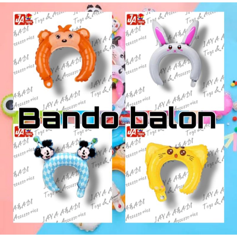 BANDO BALON KARAKTER MURAH MERIAH UNTUK ULTAH