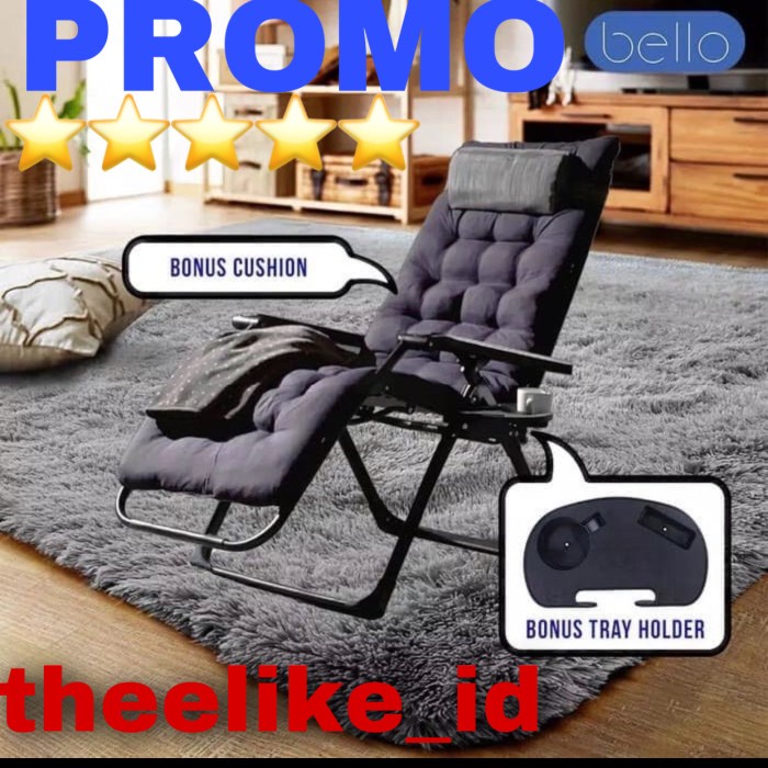 

Promo Bello Zero Gravity-Try Holder-Alas Duduk Panjang Original