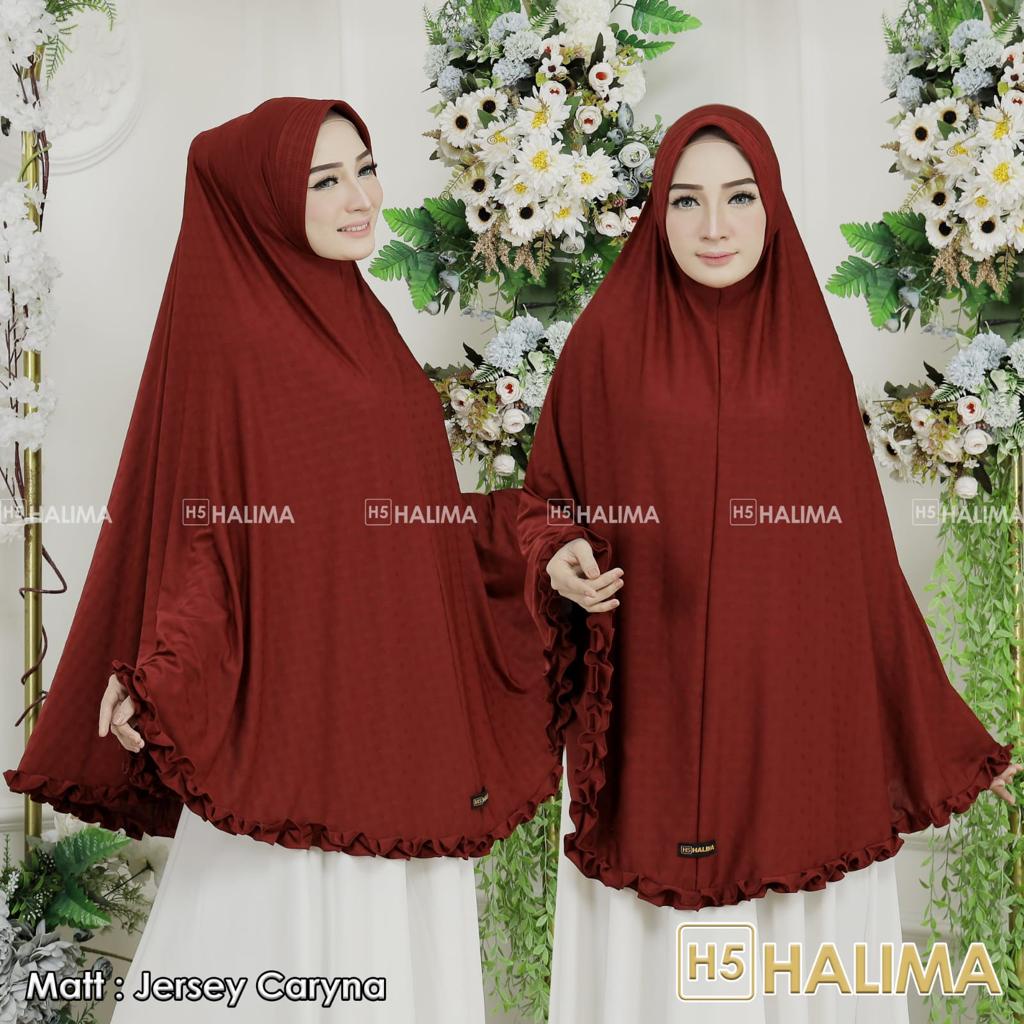 jilbab kerudung hijab instant syar'i halima tp purnama