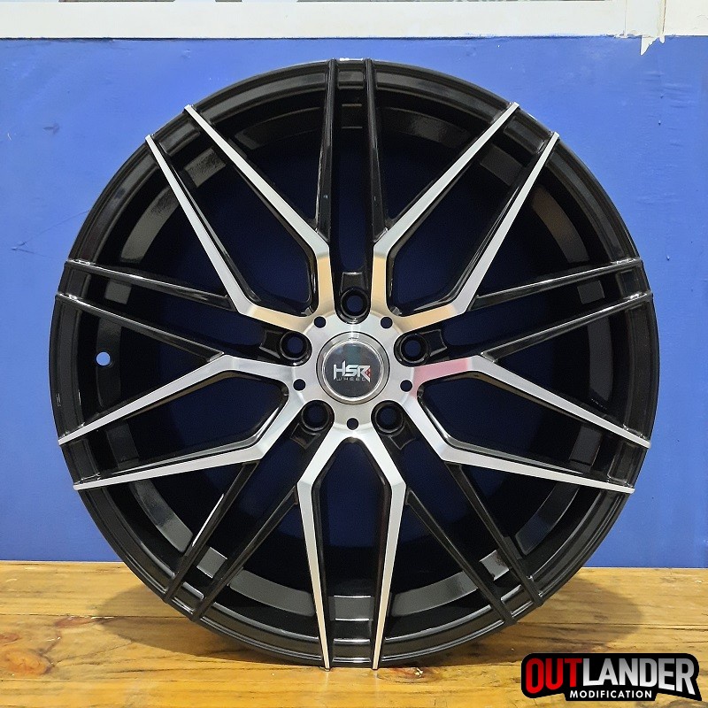 Velg Original HSR Type BOTAWA R18 Mobil Innova Lexus Odyssey Pelek Mobil Ring 18 HSR Wheel