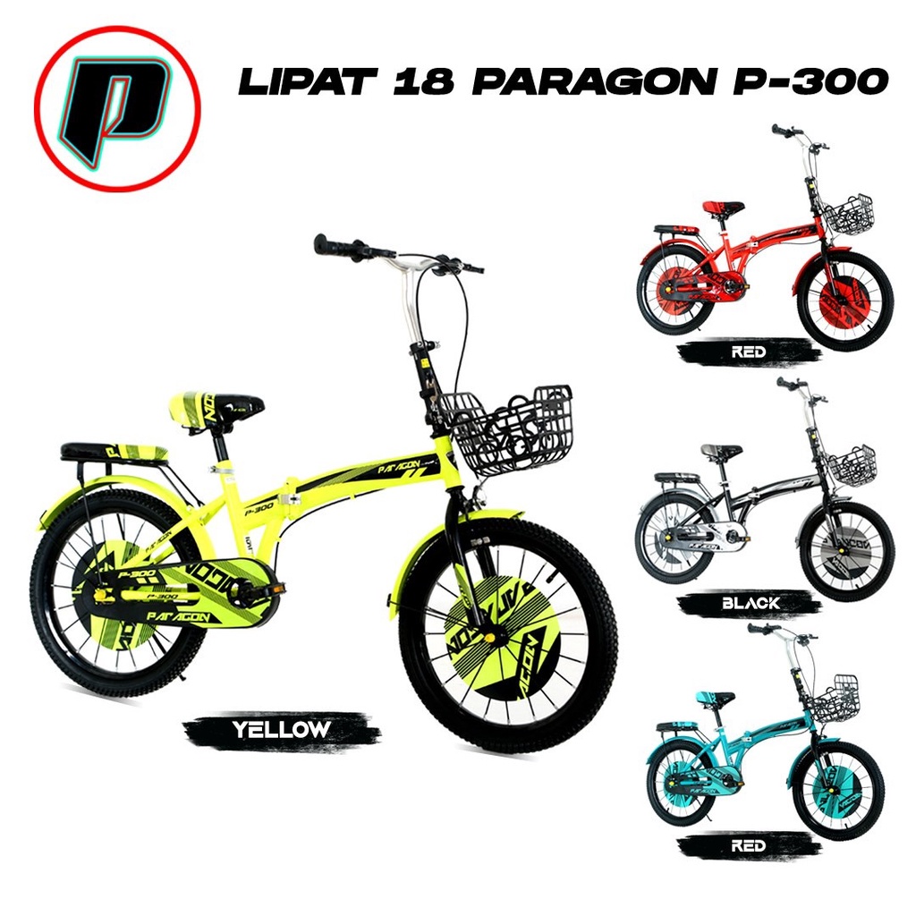[EKA JAYA SEPEDA] Sepeda Lipat Anak 18" Paragon P 300