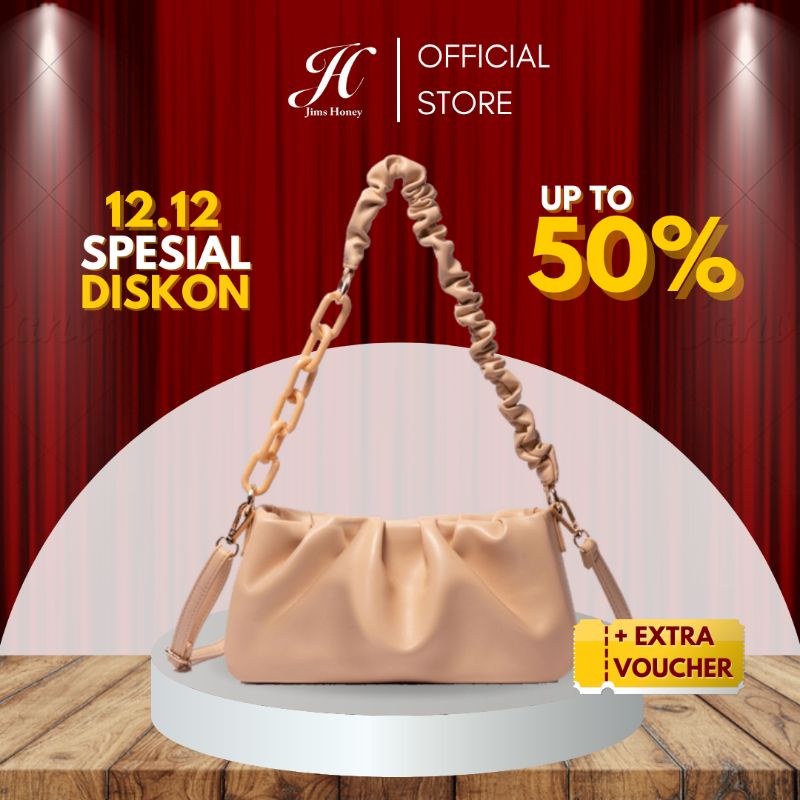 JIMS HONEY Tas selemlang bahu rantai wanita sling shoulder bag ERICA Original murah terbaru 2022