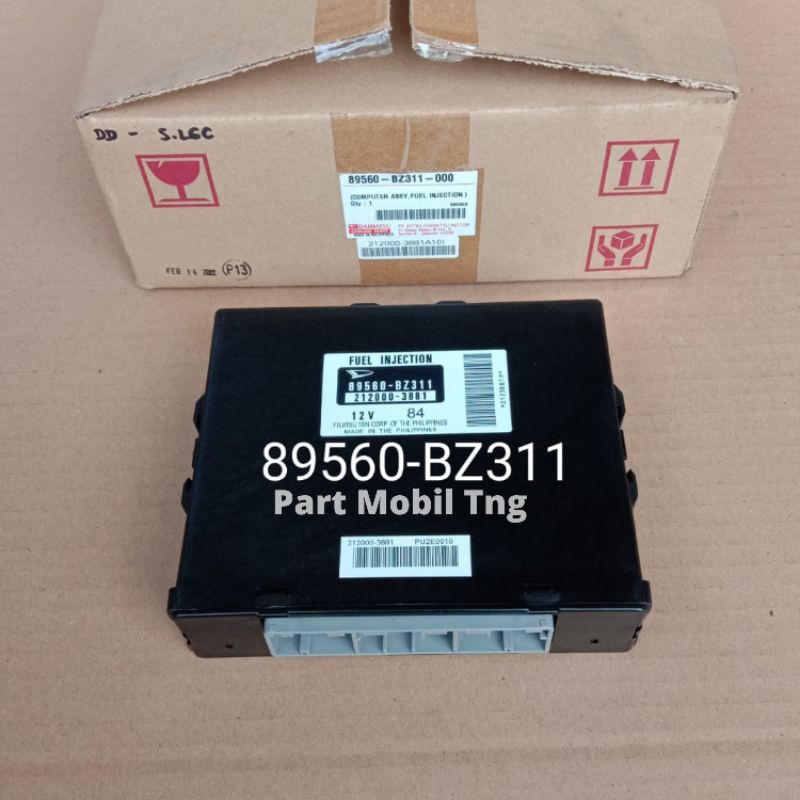 Ecu Komputer Computer Toyota Rush 89560-BZ311 / BZ310