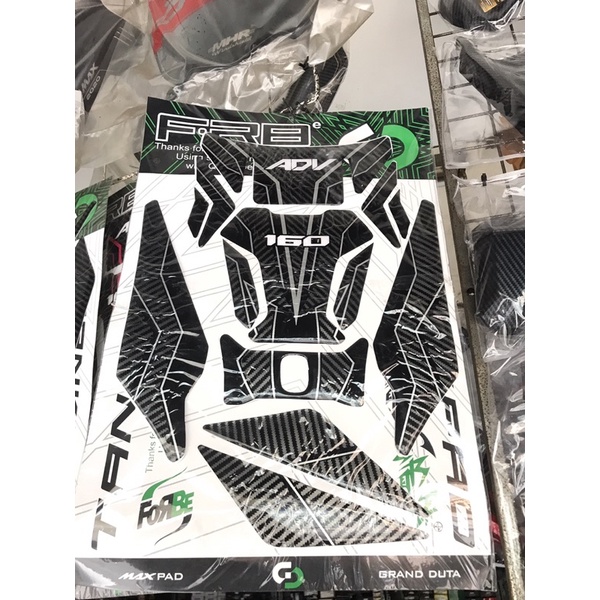 TANKPAD ADV 160cc tengped carbon stiker timbul adv 160cc